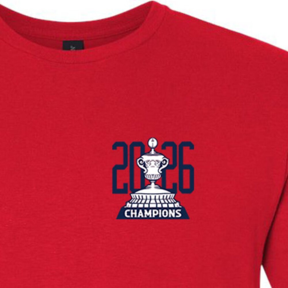 2026 Sugar Bowl Champions Ole Miss Rebels Red t-shirt - Picture 3 of 5
